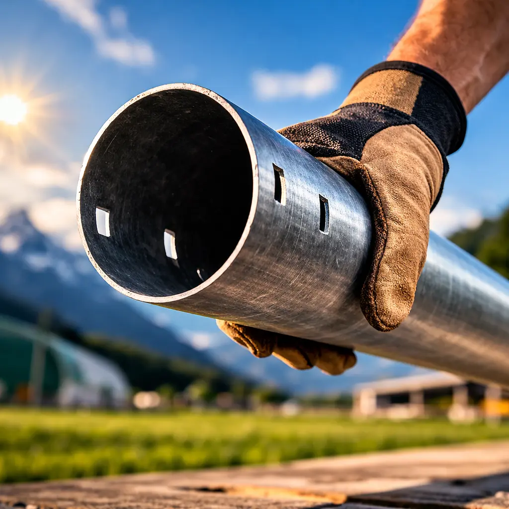 Verzinktes Stahlrohr für stabile Konstruktion