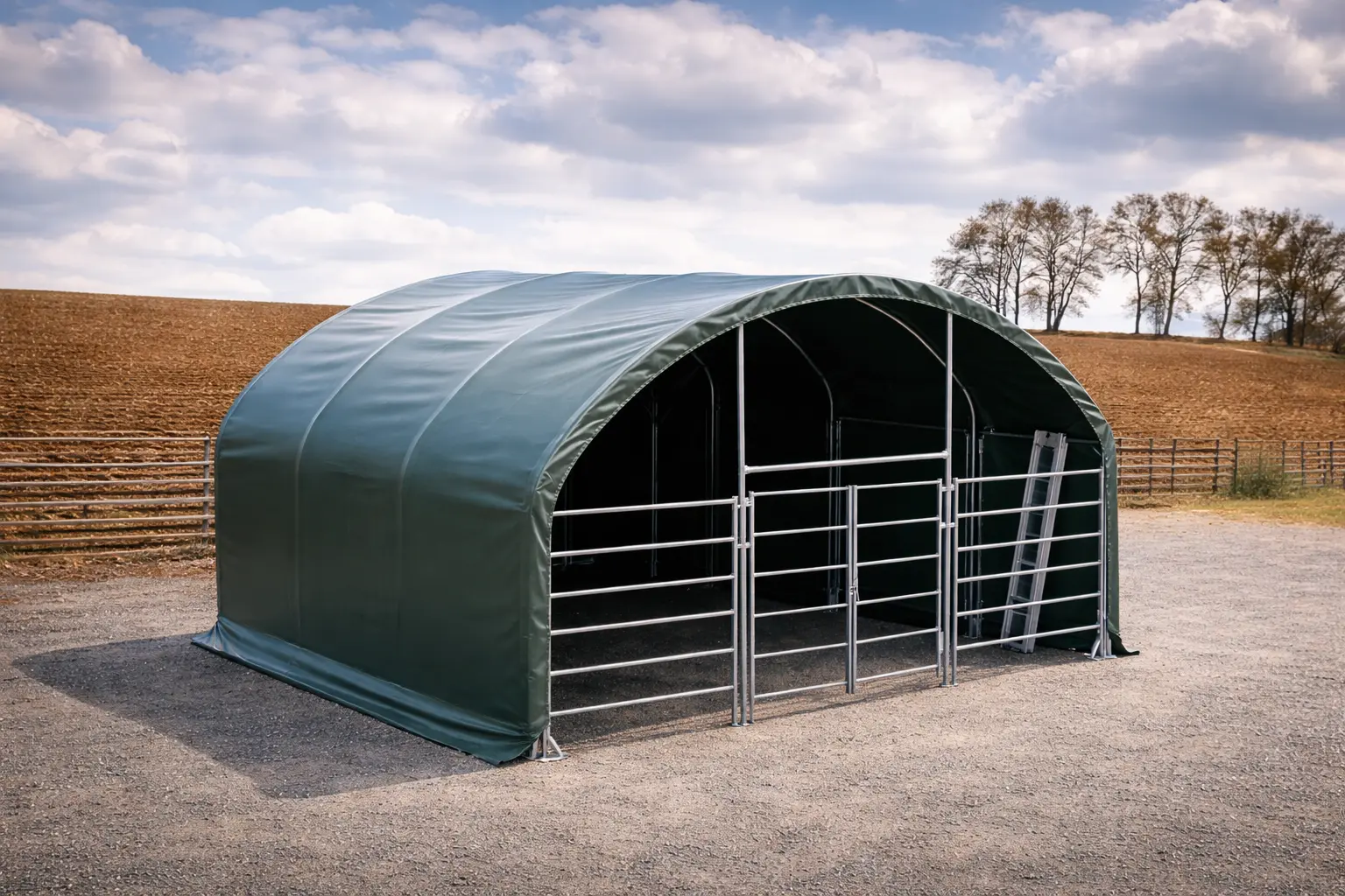 Weidezelt 8x8 großzügig – Bild 7